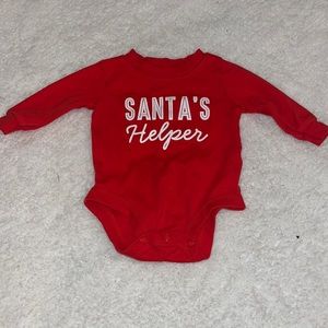 Carters like new 3m Xmas onesie